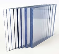 Acrylics By Desogn Product on Clear Polycarbonate
